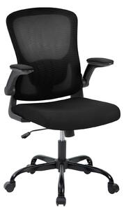 Sedia ergonomica da ufficio - Sedia per ufficio - Sedia per scrivania - Sedia da ufficio robusta - Sedia da lavoro - Nera
