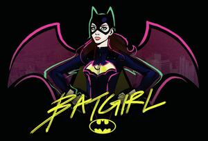 Stampa d'arte Batgirl, (40 x 26.7 cm)