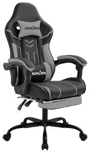 Sedia da gaming - Sedia da ufficio - Sedia da gaming - Sedia da ufficio - Sedia da gaming nera e verde