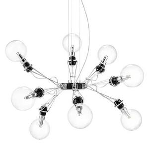 Lumina Matrix Otto a sospensione 8 luci, nichel