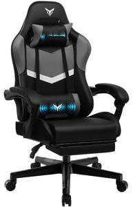 Sedia ergonomica da gaming - Sedia da ufficio - Sedia da gaming - Sedia per il lavoro da casa - Schienale regolabile, inclinazione fino a 135°