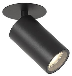 Faretto da incasso moderno nero GU10 50mm IP44 - Chels