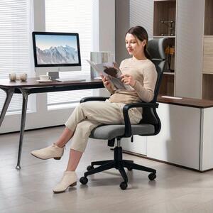 Sedia da ufficio - Sedia ergonomica - Sedia per ufficio - Sedia girevole - Sedia per computer - Regolabile in altezza