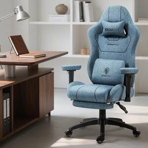 Sedia ergonomica da gaming - Sedia da ufficio - Sedia per computer - Sedia da corsa - Sedia da lavoro nera - Schienale alto