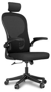 Sedie da ufficio - Sedia da gaming - Sedia ergonomica da ufficio - Sedie da ufficio per adulti - Sedia - Nera