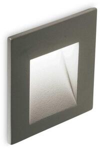 Ideal Lux Bit Fi faretto segnapasso antracite 3000K 3W IP65