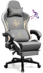Sedia da gaming - Sedia da ufficio - Sedia da gaming - Sedia da ufficio - Sedia da gaming per scrivania - Altoparlanti Bluetooth