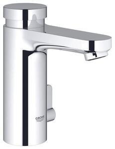 Rubinetto per lavabo – Rubinetto da bagno con chiusura automatica – Miscelatore a risparmio idrico – Finitura cromata