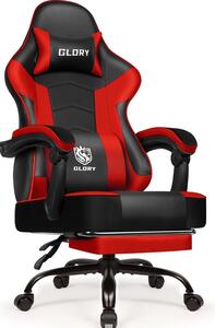 Sedia ergonomica da gaming - Sedia da ufficio - Sedia per videogiochi - Sedia girevole - Sedia regolabile