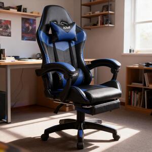 Sedia da gaming - Sedia da ufficio - Sedia per computer - Sedia da gioco - Sedia da lavoro - Design ergonomico
