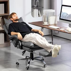 Sedia ergonomica da ufficio - Sedia da scrivania - Sedia da lavoro - Sedia per ufficio - Sedia per computer - Altezza regolabile: 55-63 cm