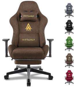 Sedia da gaming – Sedia da corsa – Ergonomica – Altezza regolabile – Rossa