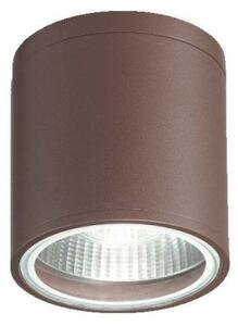 Ideal Lux Gun PL1 plafoniera per esterno in alluminio GU10 28W - Coffee