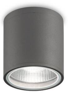 Ideal Lux Gun PL1 plafoniera per esterno in alluminio GU10 28W - Antracite