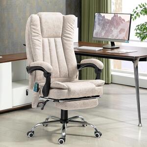 Sedia da ufficio con massaggio - Sedia da ufficio - Sedia ergonomica - Sedia da lavoro - Sedia girevole - Massaggio vibratorio a 6 punti