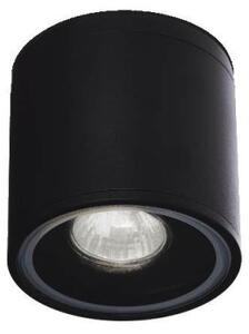 Ideal Lux Gun PL1 plafoniera per esterno in alluminio GU10 28W - Nero
