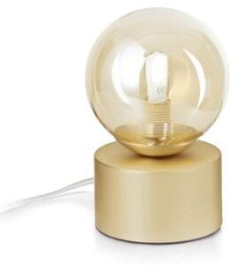Ideal Lux Perlage TL1 lampada da comodino - Ambra