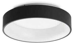 Ideal Lux Ziggy PL D45 plafoniera led circolare - Nero