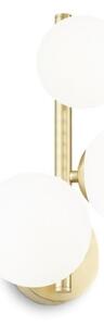 Ideal Lux Perlage AP3 lampada da muro classica - Bianco