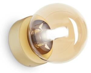 Ideal Lux Perlage AP1 lampada da muro design moderno - Ambra