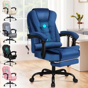 Sedia ergonomica da ufficio - Sedia da gaming - Sedia da ufficio - Sedia per computer - Sedia girevole - Funzione massaggio