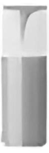 Gea Luce GES720 lampioncino da esterno grigio metallizzato