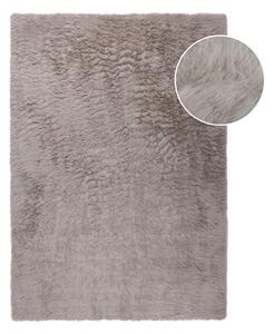 Tappeto in pelliccia sintetica marrone 80x150 cm Alpine Faux Fur - Flair Rugs