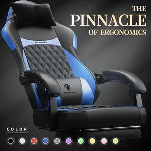 Sedia ergonomica da ufficio - Sedia da ufficio - Sedia da lavoro - Sedia da gaming - Sedia da ufficio con supporto lombare regolabile