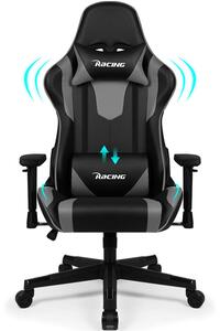 Sedia da gaming - Sedia per videogiochi - Sedia da scrivania - Sedia da ufficio - Sedia ergonomica - Regolabile da 90° a 170°