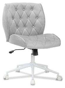 Sedia ergonomica da ufficio - Sedia da ufficio - Sedia da trucco - Sedia da lavoro - Sedia girevole - Rivestimento in ecopelle