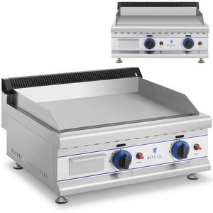 Barbecue a gas - Griglia a gas - Cucina esterna - Barbecue - Doppio bruciatore da 3000W - Struttura in acciaio inossidabile - Piastra da grill