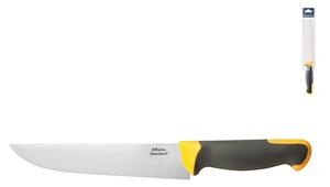 Coltello cucina Officine Standard in acciaio inox manico antiscivolo grigio cm 21