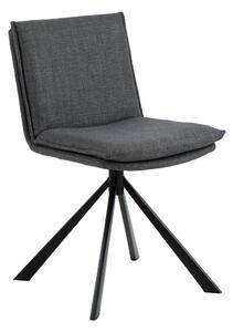 Sedia da pranzo grigio scuro Flynn - Actona