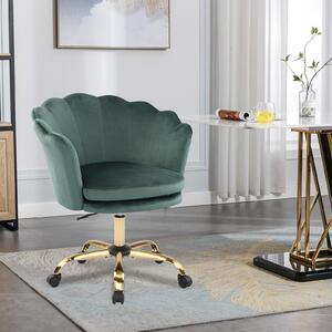 Sedia da ufficio - Sedia da lavoro - Sedia per lo studio - Sedia da ufficio verde - Altezza regolabile