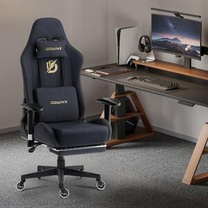 Sedia da gaming - Sedia per videogiochi - Sedia da ufficio - Sedia per computer - Sgabello da gaming - Design ergonomico