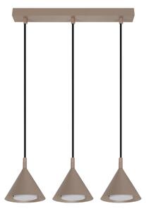 BRILAGI - LED Lampadario a sospensione con cavo CONE TRIPLE 3xGX53/15W/230V beige