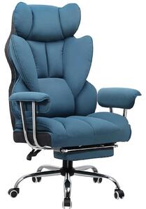 Sedia da gaming - Sedia ergonomica da ufficio - Sedia - Sedie da ufficio - con poggiapiedi - Schienale regolabile