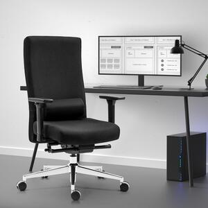 Sedia da ufficio - Sedia ergonomica per ufficio - Sedia per ufficio - Sedia da lavoro - Sedia per computer - Nera