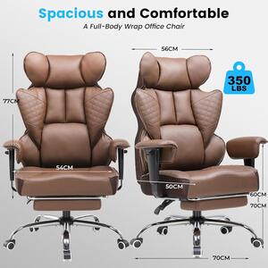 Sedia ergonomica da ufficio - Sedia da gaming - Sedia da ufficio - Sedia da scrivania con schienale