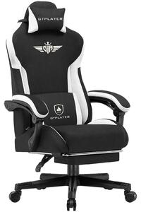Sedia da gaming – Sedia per videogiochi – Sedia ergonomica – Sedia da ufficio – Traspirante – Portata massima: 150 kg