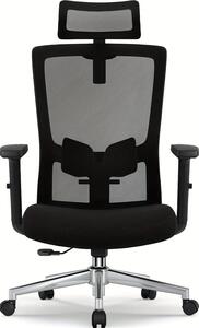 Sedia ergonomica da ufficio - Sedia da ufficio - Sedia per ufficio - Sedia da lavoro - Sedia girevole - Poggiatesta regolabile