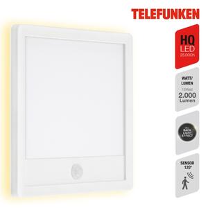 Telefunken 313806TF-LED Lampada esterna LED 15W 230V IP44 con sensore