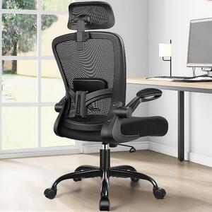 Sedia ergonomica da ufficio - Sedia da ufficio - Sedia da lavoro - Sedia da gaming - Sedia girevole - Supporto lombare regolabile