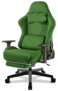 Sedia ergonomica da ufficio - Sedia da gaming - Sedia per ufficio - Sedia da lavoro - Tessuto sintetico traspirante effetto pelle