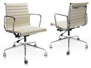 Sedia da ufficio ergonomica - Sedia da ufficio executive - Sedia da ufficio - Sedia da gaming - Sedie - In pelle - Con schienale basso