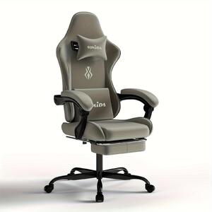 Sedia da gaming - Sedia da ufficio - Sedia per videogiochi - Sedia girevole - Sedia da lavoro - Verde - Design ergonomico