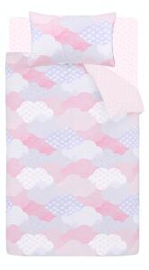 Biancheria da letto per bambini rosa in microfibra per letto singolo 135x200 cm Soft as a Cloud – Catherine Lansfield