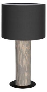 Lampada tavolo Pino Simple antracite base grigia