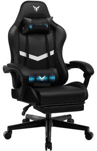Sedia ergonomica da gaming - Sedia da ufficio - Sedia da gaming - Sedia per il lavoro da casa - Schienale regolabile, inclinazione fino a 135°