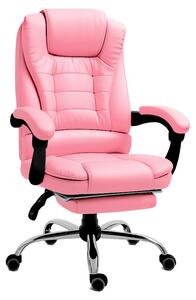 Sedia da ufficio ergonomica - Sedia da ufficio con poggiapiedi - Poltrona relax - Sedia da ufficio - Sedia girevole